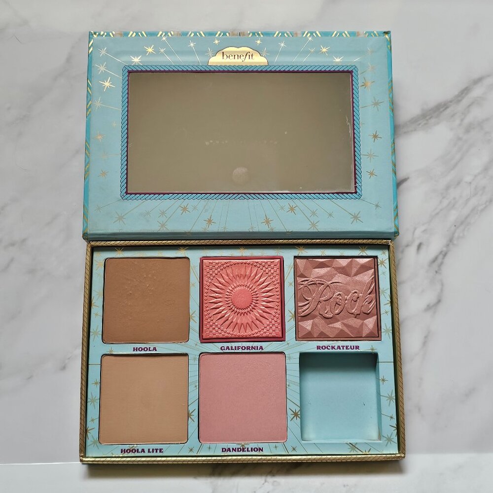 Benefit CHEEK PARADE (Hoola-Hoola Lite-Galifornia-Dandelion-Rockateur)